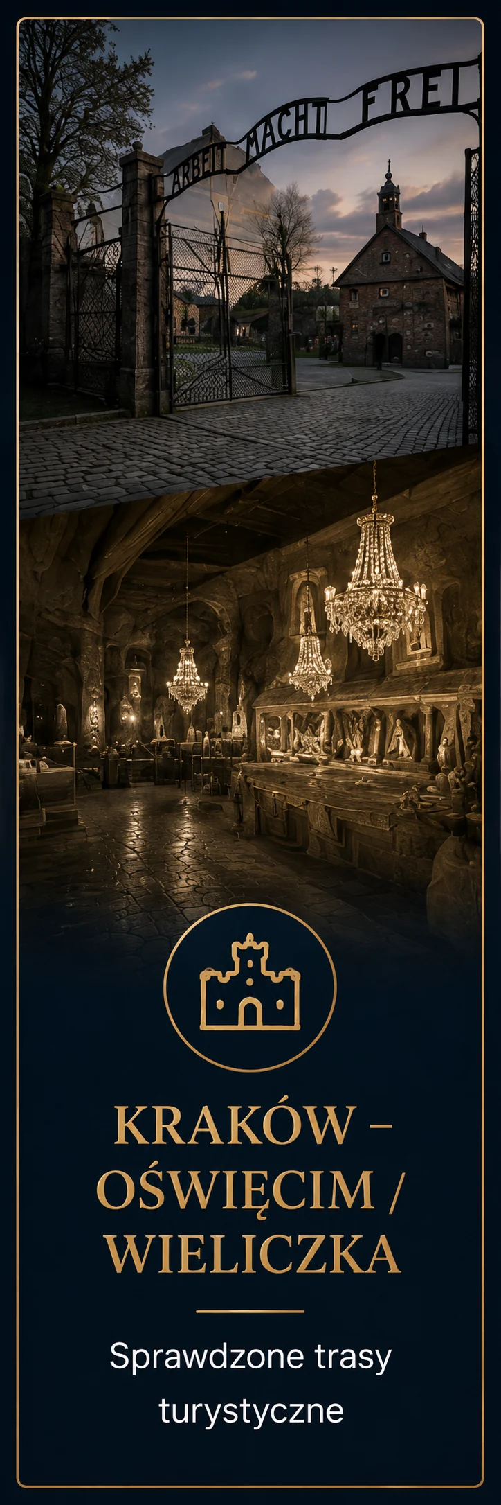 Kraków - Oświęcim i Wieliczka, sprawdzone trasy turystyczne